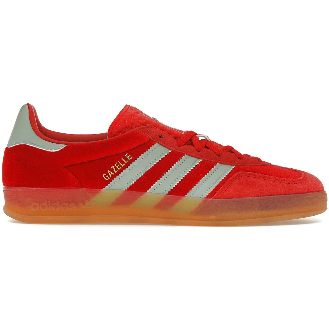 

Кроссовки adidas Gazelle Indoor Better Алый Туманно-зеленый (Женский)(IG6786) 38
