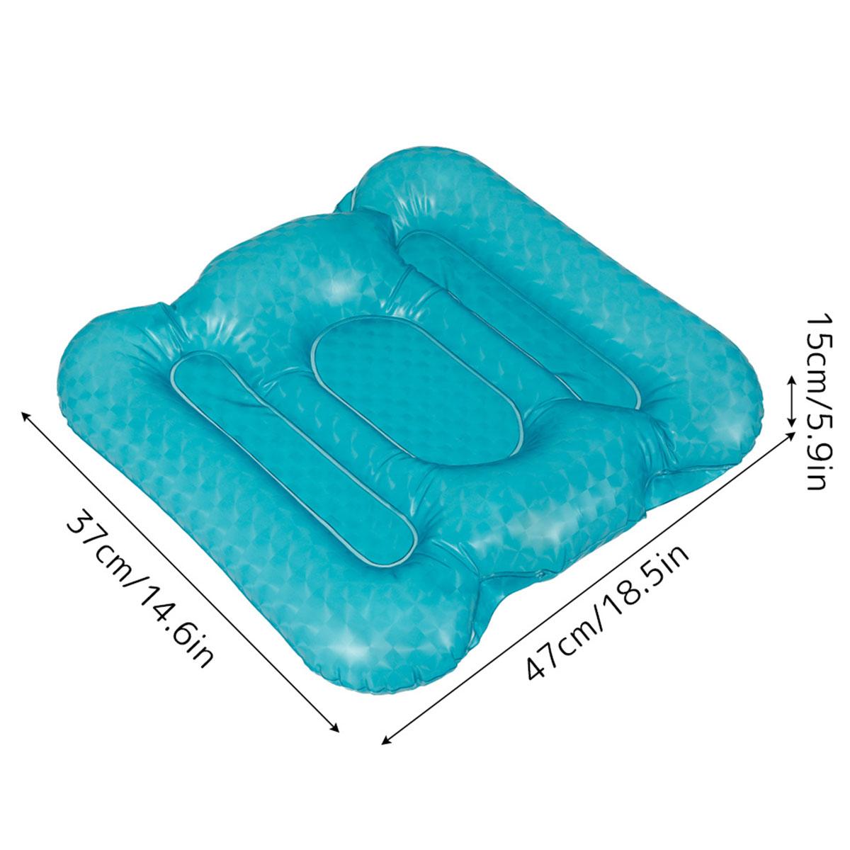 

Booster Seat Hot Tub Spa Cushion Spa and Hot Tub Booster Seat Pad Bath Spa Pad Inflatable and Water-Filled Double Purpose