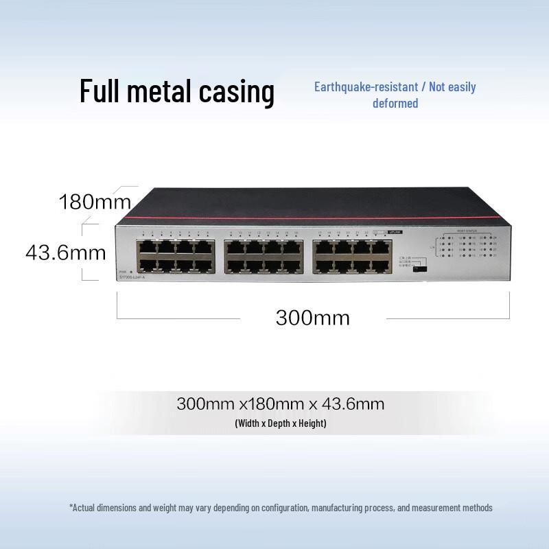 

Huawei S1730S-L24F-A 24-Port Fast Ethernet Switch