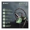 BQEYZ Winter2 PZT Bone Conduction Hybrid Dynamic Driver In-Ear Monitor Wired Earphones HiFi Gaming Headphones with Detachable Cable for Audiophiles