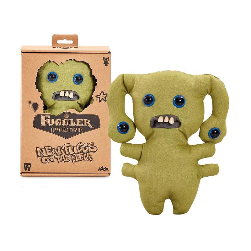 Street Style Ugly Cute Teeth Monster Plush Doll Kawaii Cartoon Toy Soft Stuffed Animal Children Christmas Gift