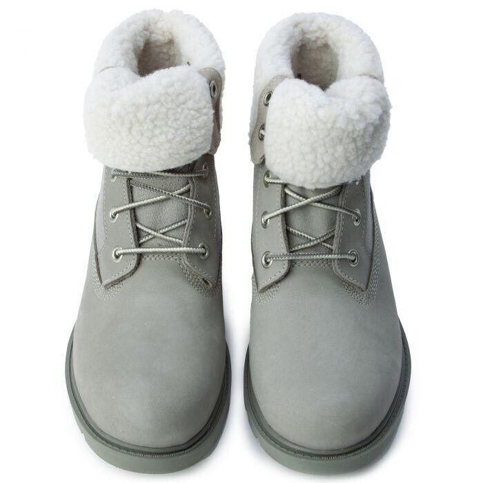Timberland Linden Woods Abrasion Resistant Cushioning Short Snow Boots Women's Gray TB0A1GYBF49