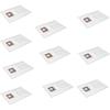 10pcs Replacement Dust Bags Thicken Nonwoven Dust Collector Bags for Karcher NT25/1 Vacuum Cleaner Accessories