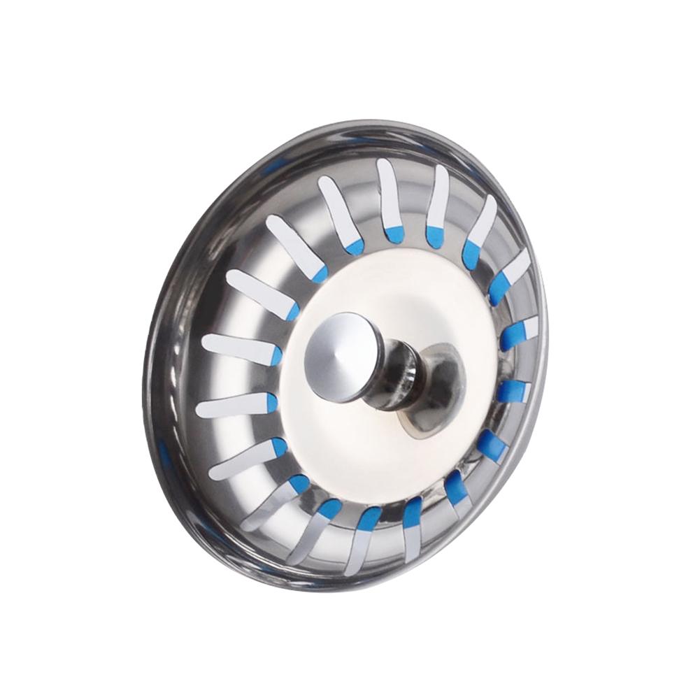 

Stainless Steel 304 Drain Filter Cover Sink Accessories Double Slot Drain Plug Head Sink Kitchen Sink Accessories золотой