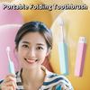 5Pcs Portable Compact Soft Hair Folding Toothbrush Perfect For Travel Camping And Hiking Easy To Take And Efficient Toothbrush