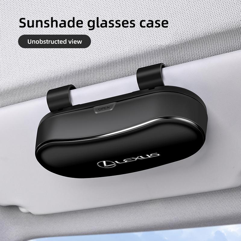 Car Glasses Case Auto Sunshade Glasses Clip Sunglasses Storage Box For Lexus F-SPORT ES RX NX LS UX LM LX GX LC RZ IS CT GS RC