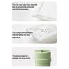 Ice Cube Mold with Sealed Lid Twist Release Ice Tray for Odor-Free Ice Storage BPA-Free Easy Ice Release Ice Cube Maker
