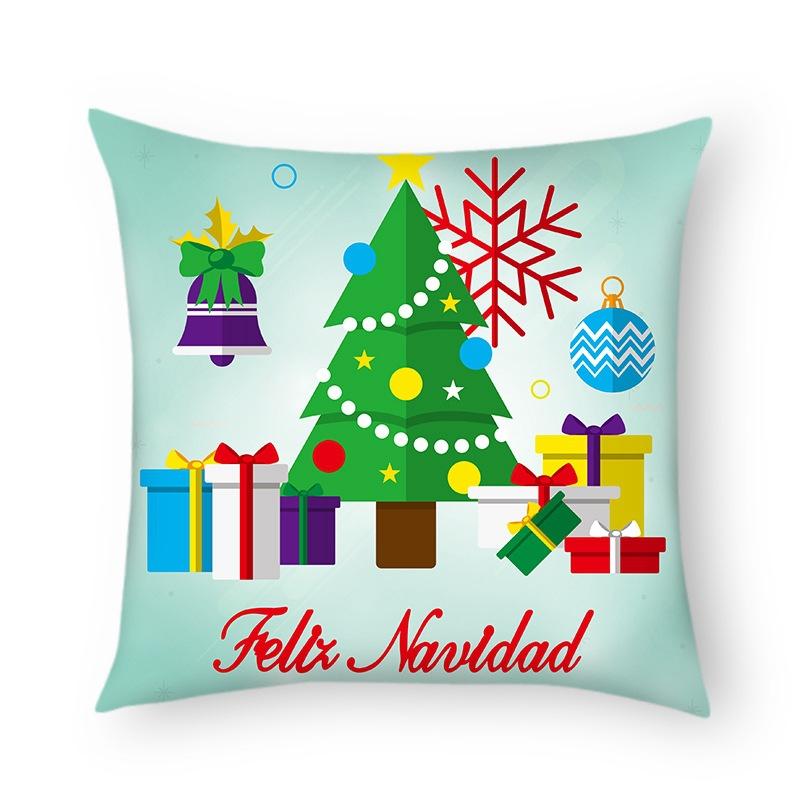 

Рождественская подушка Скандинавская прикроватная подушка Офисная диванная подушка Автомобильная подушка 40x40cm