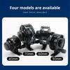 Plastic Construction Fishing Reel With Fast Release Spool One Button Disassembly Alloy Gear Fishing Reel Ergonomic