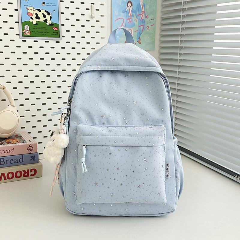 Schoolbag schoolbag female junior high school high school student star Korean version niche backpack Mori college student computer bag versatile