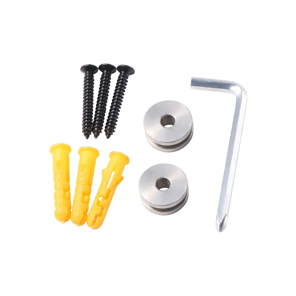 2pcs Heavy Duty Floating Rack Space Efficient Speaker Holder Speaker Wall Mount  Home Theater