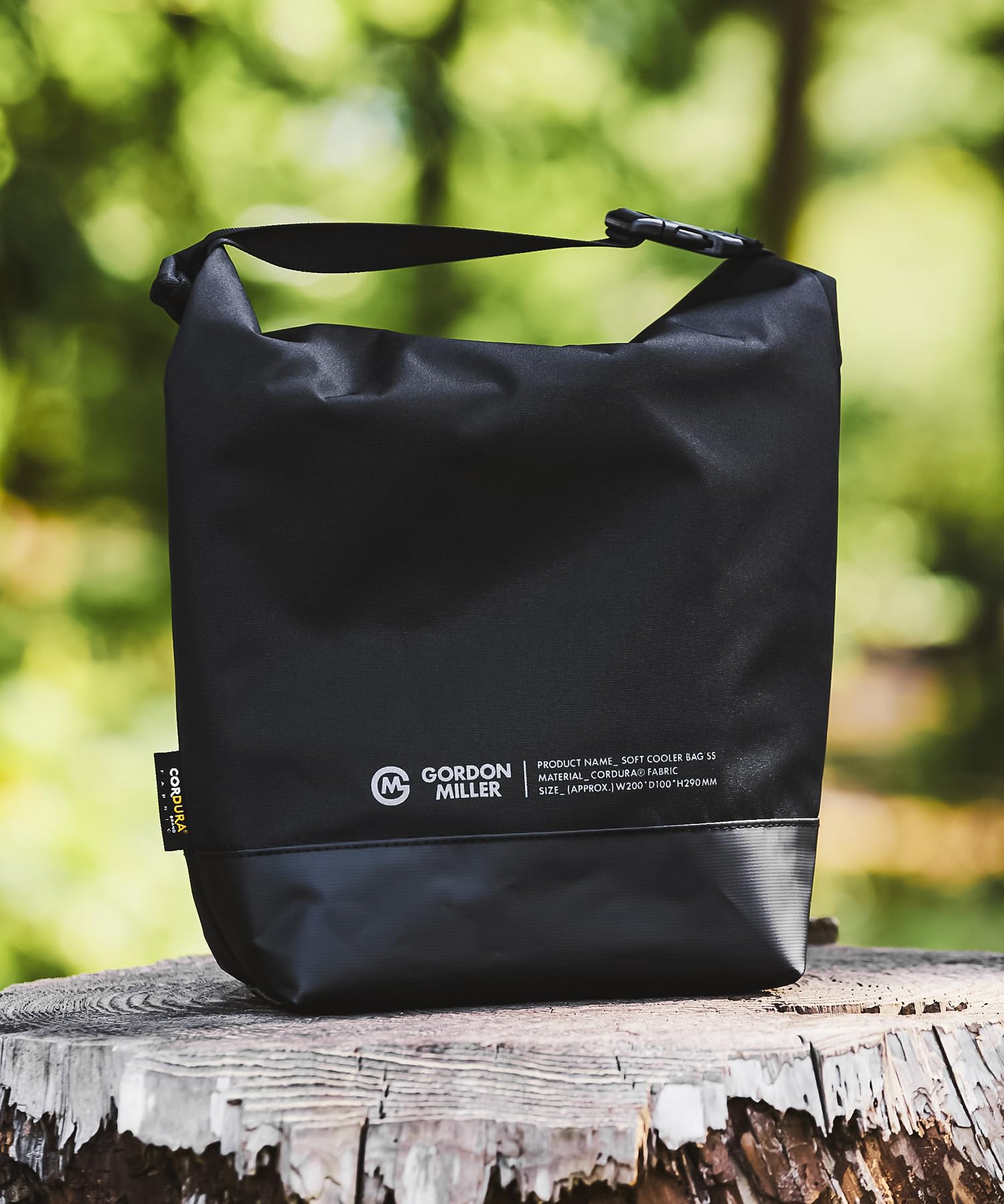 

GORDON MILLER Cordura Soft Cooler, SS Size, 5L Capacity, Black