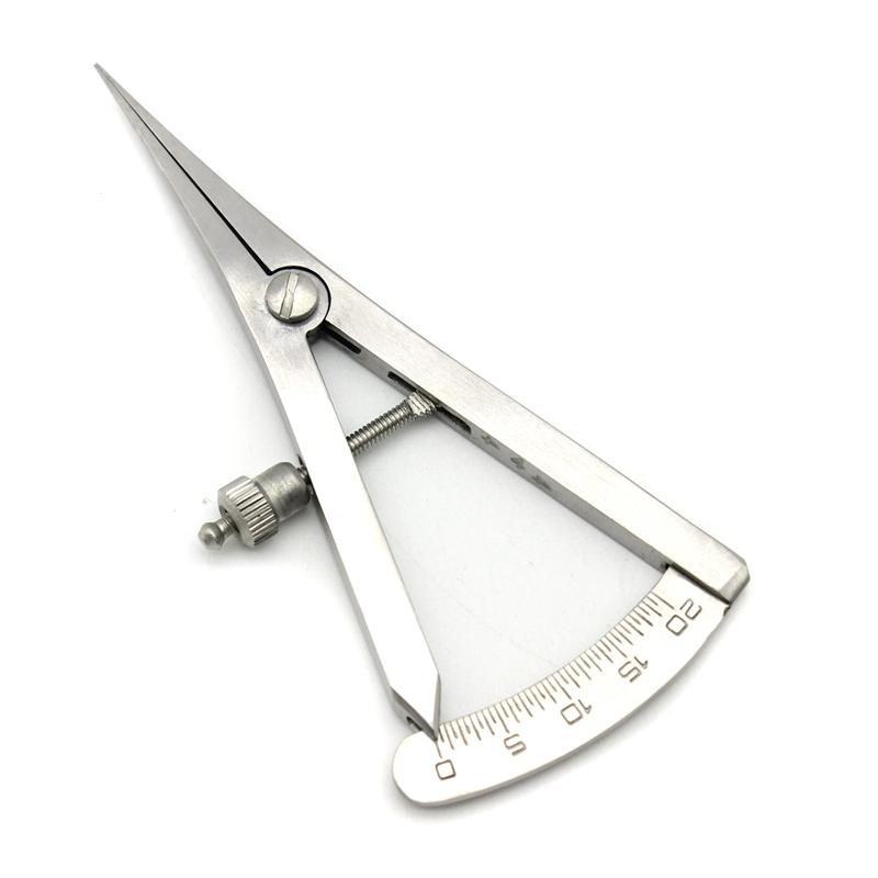 Dental Implant Bone Caliper Dental Surgical Wax Bone Thickness Dental Crown Gauge Calipers Dentist Medical Ruler