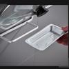 Pot Lid Holder Drilling Free Wall Mounted Space Saving Aluminium Hand Polishing Rustproof for