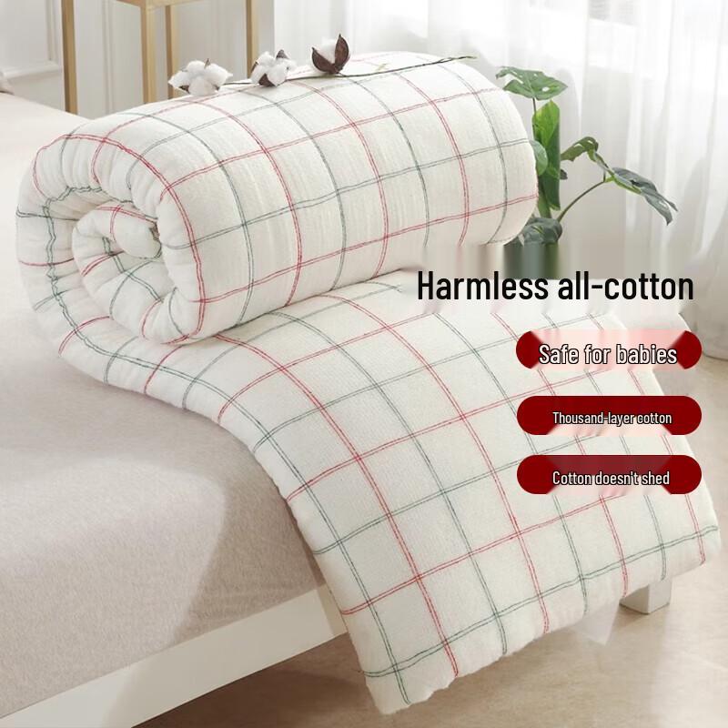 

Thick 100% Cotton Filled Polyester Quilt