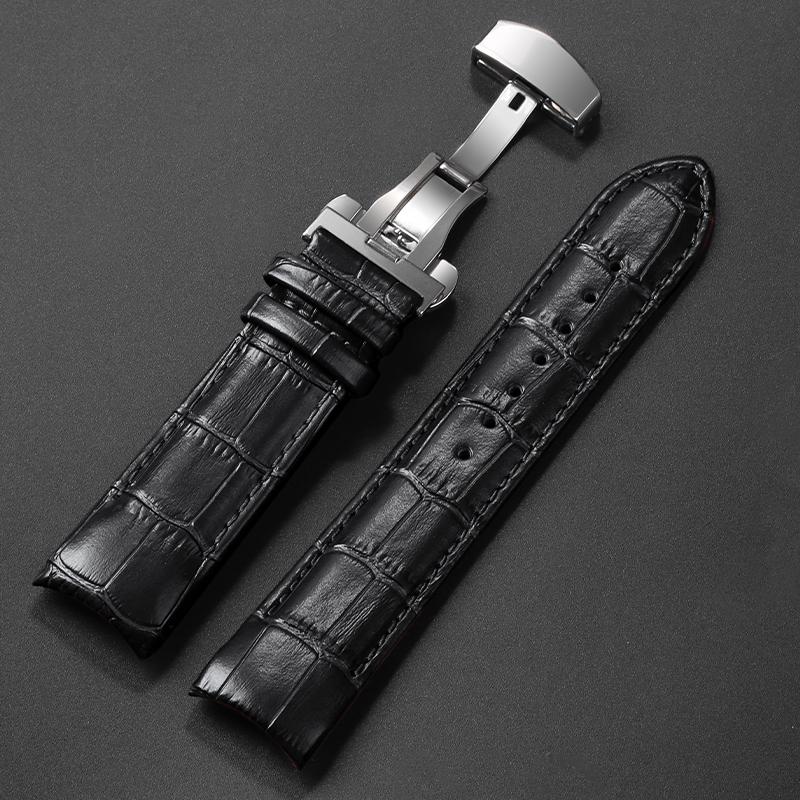 22mm 23mm 24mm Bambusknoten Design Armband für Tissot Couturier T035 Uhrenarmband Herren T035627 Bogige Öffnung Uhrenarmband Uhrenzubehör