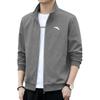 ANTA Knitwear Men's Dusty Gray 3 Stand Collar Moderate Other 952547710-3