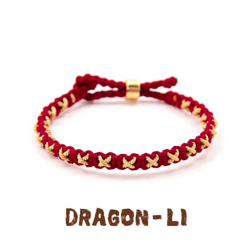 

DRAGEN-Li Ornament XINGX Carrying Strap Special-Interest Design Trendy Unique Black and Purple Bracelet Girls and Boys Couple s Birthday Gift 15cm Dark red gold