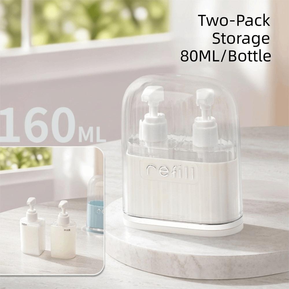 4 In 1 Toiletry Bottles Set Empty Split Bottle Set Refillable Refillable Containers  For Vacation