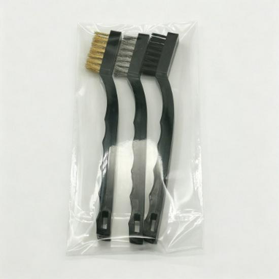 7-inch Multi-Bristle Cleaning Brush with Thick Handle