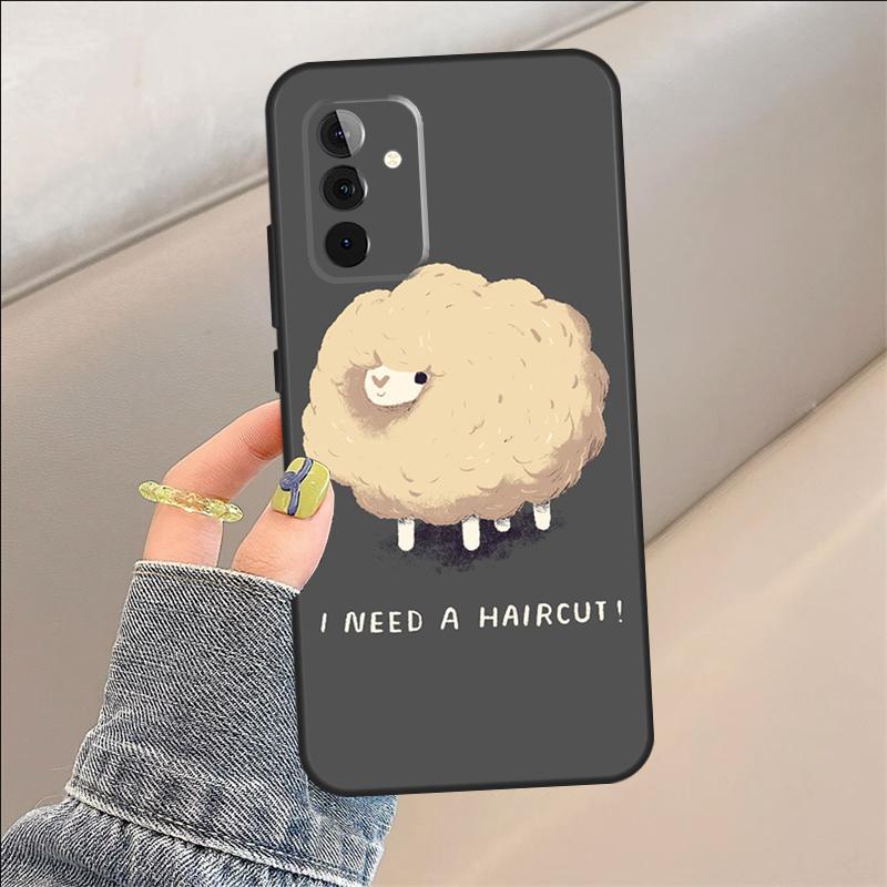 

Cartoon Sheep Case For Samsung Galaxy A22 A05 A53 A33 A06 A26 A16 A56 A36 A05 A32 A52 A54 A34 A14 A55 A15 A35 Samsung A32 4G