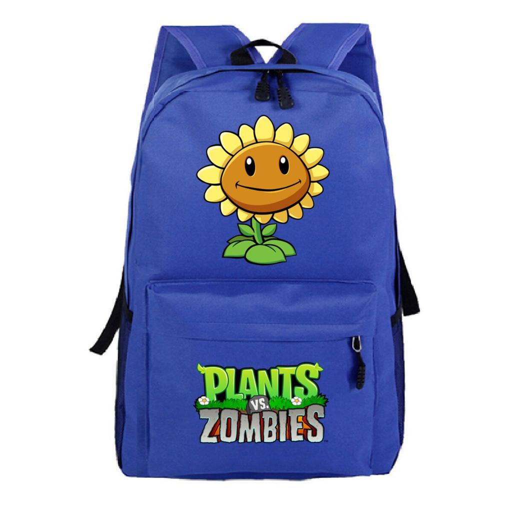 Game Merchandise Plants Vs. Zombies School Bag Casual Simple Backpack