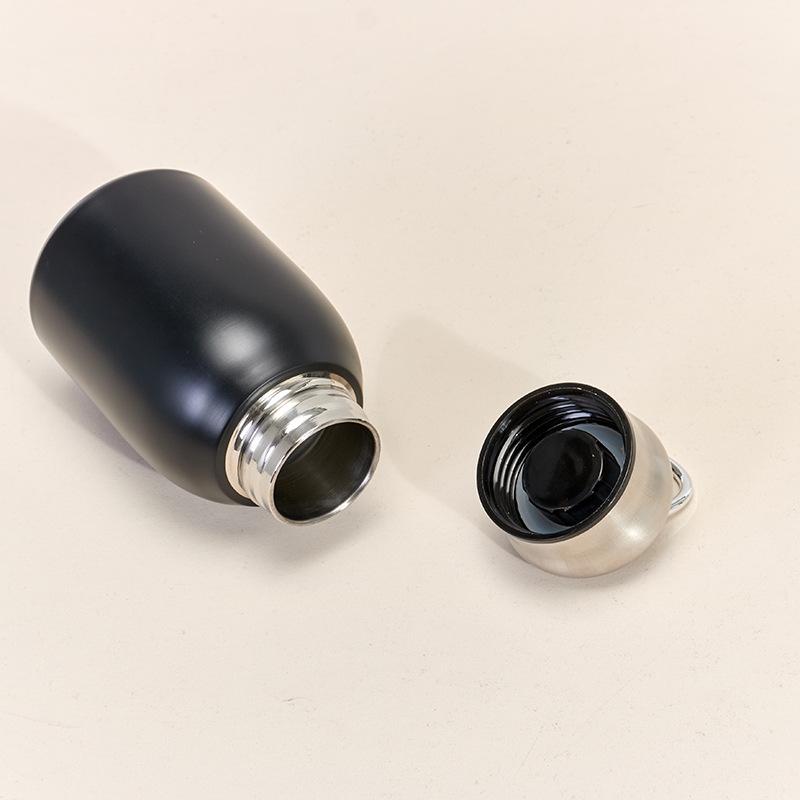 1Pc 300ML Fashion Mini Coffee Vacuum Flasks Lovely Stainless Steel Thermos Portable Travel Water Bottle With Lid Cups