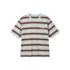 Desha Girls' Striped Patchwork Short Sleeve T-Shirt