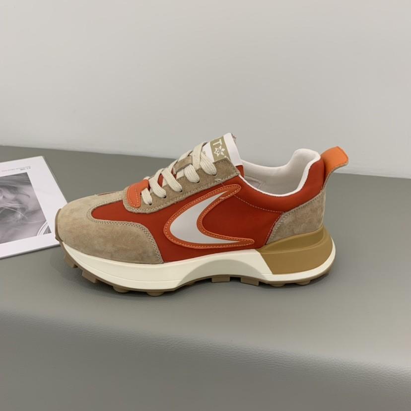 

Туфли Forrest Gump с маленькой талией, женские весенние новые повседневные спортивные туфли на толстой подошве для папы 40 красный