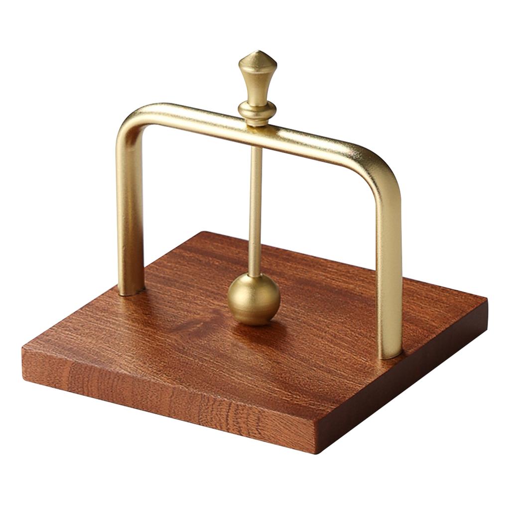 Napkin Holder, Countertop Napkin Organizer, Desktop Paper Dispenser with Wood Base, for Restaurants Cocktail Cookouts Bar Decor