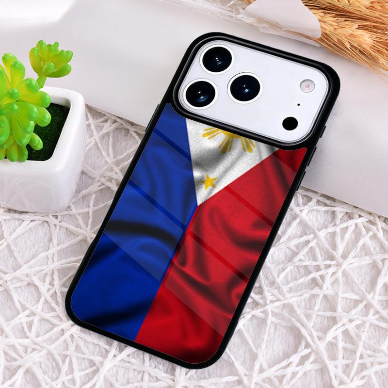 Philippines Flag Shockproof Phone Case for iPhone 17 Air 16e 15 11 12 14 13 Pro Max Cover Coque