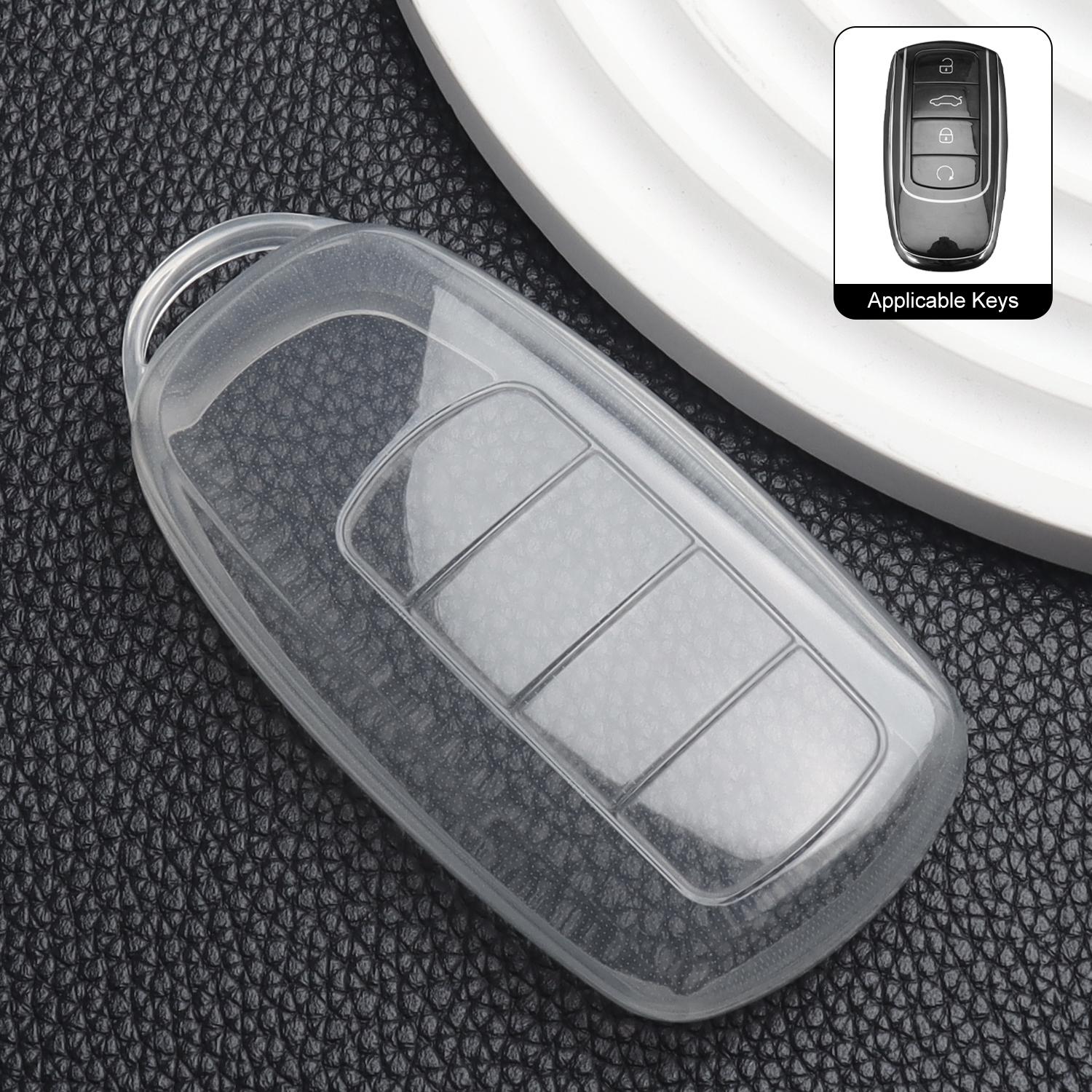 

Soft TPU Car Key Case Cover for Chery Jaecoo 7 J7 J8 phev 2025 2024 2023 Omoda 5 C5 Tiggo 8 New 5 Plus 7pro Max Accessories белый