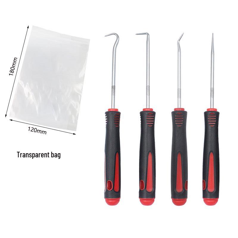 Sofort verfügbar 4-teiliges Mini-Wellendichtring-Haken & Dichtungsentferner-Werkzeugset