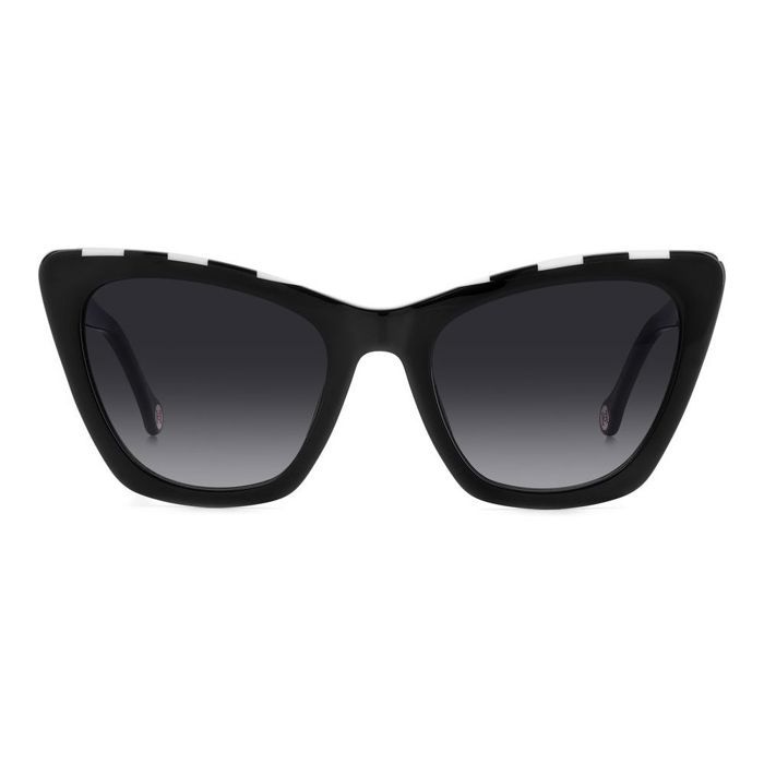 Lunettes De Soleil - Carolina Herrera - Her 0129/s - Noir - Mixte - 55 Mm