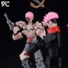 9L3D Jujutsu Kaisen Sukuna Yuji Φιγούρα Lucky13 Συλλεκτικό Παιχνίδι Anime Titan13 Με Πολλαπλά Αρθρώσεις Στάσης T13 Μοντέλο Βασιλιάς των Καταραμένων Δώρο