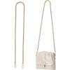 Snake Bone Chain Bag Iron Flat Bag Purse Chain Strap Accessories Shoulder Cross Body Handbag Strap Replacement DIY Purse Making