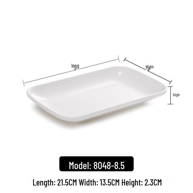 AVADEN Melamine Rectangular Steamed Rice Roll Tray
