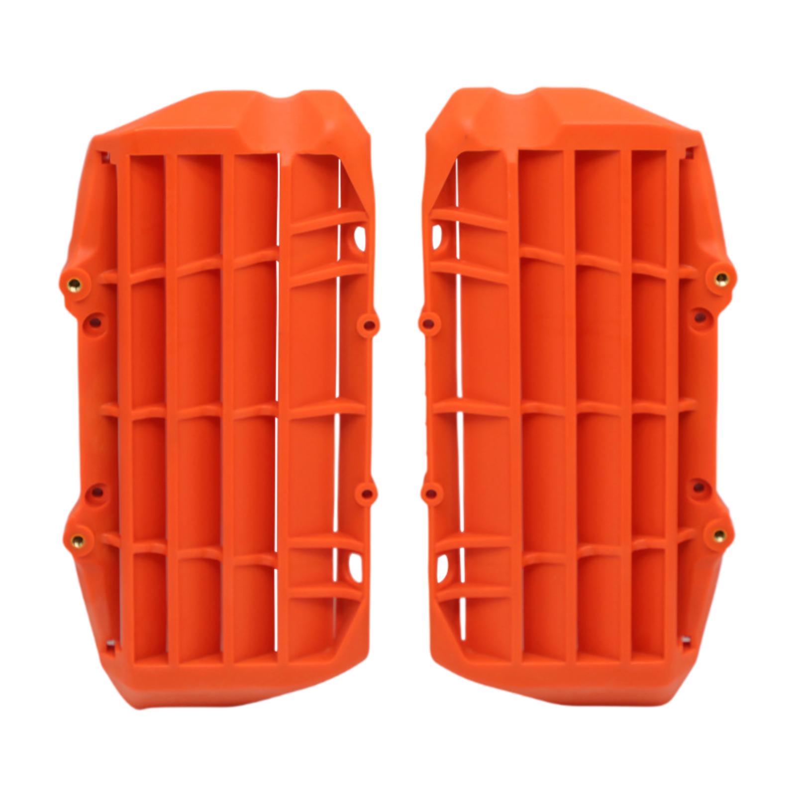 

Motorcycle Radiator Guar Stable Performance Replacing Grill Protector Cover помаранчевий