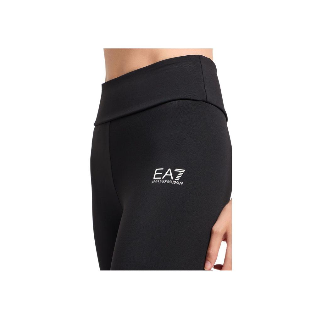 Emporio Armani EA7 Elastic Waist Logo Leggings Women leggings Black 7W000232-AF12625-UC001