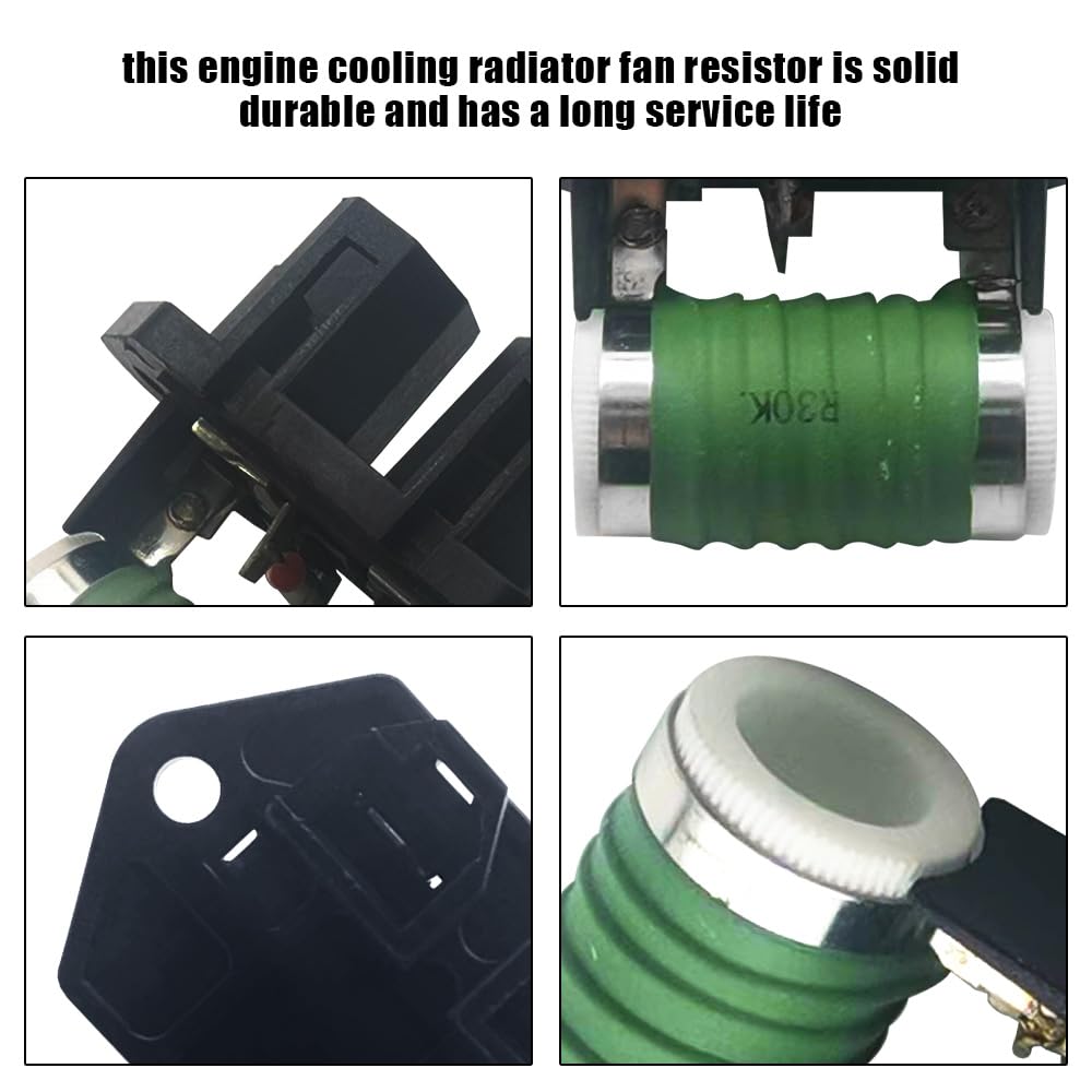 Engine Cooling Fan Resistor 68099815AA Replacement for Dodge RAM Promaster 1500 2500 3500 2014-2020 Radiator Fan Resistor