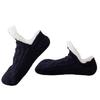 Kozy More Room Short Warm Room Cold Weather Women's Fleece-Lined Socks, Length, Slippers, Shoes, Protection, Fluffy, Fall/Winter (Sizes 22cm-24cm,