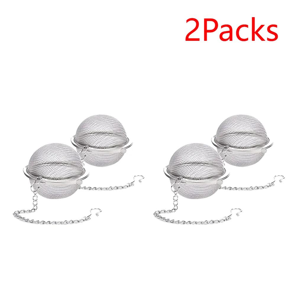 1-20PCS Tea Infuser Stainless Steel Mesh Tea Ball Filter Squeeze Tea Leaves Spice Seasoning Herb Mesh Strainer Kitchen Teaware