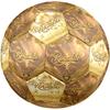 Ronaldo's Golden Ronaldo Celebration Soccer Ball Size 5 Football Machine Sewn Indoor/Outdoor Universal Football Ideal for Soccer Enthusiasts