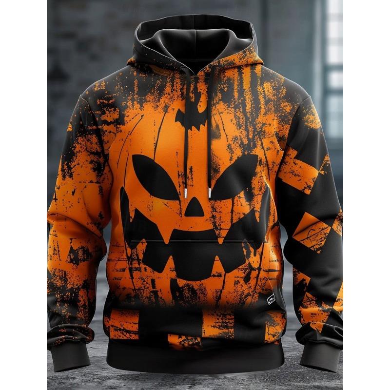 Halloween Pumpkin 3D Print Hoodies Men Women Casual Fashion Oversized Sweatshirts Hoodie Male Pullovers Tracksuit Man Clothing