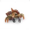 Simulation Marine Animal Pvc Hermit Crabs Sculpture For Kids Learning And Decorative Collection