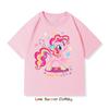 Little Girls Hoodie Zip Up Cute Pony Girls Fall Hooded Jacket Zip Little Pony Autumn Pullover Casual Hoodie Size 100-160