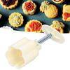 Kuchenform DIY Dekorationsform BPA-frei Handgepresst Lebensmittelqualität ABS für Küche für Zuhause für Kekse für Mondkuchen für Bad
