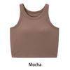 Spring and Summer New Women's Modal with Chest Pad Vest Bra One-piece Vest Home Service Camisole Crop Top Women Camisoles