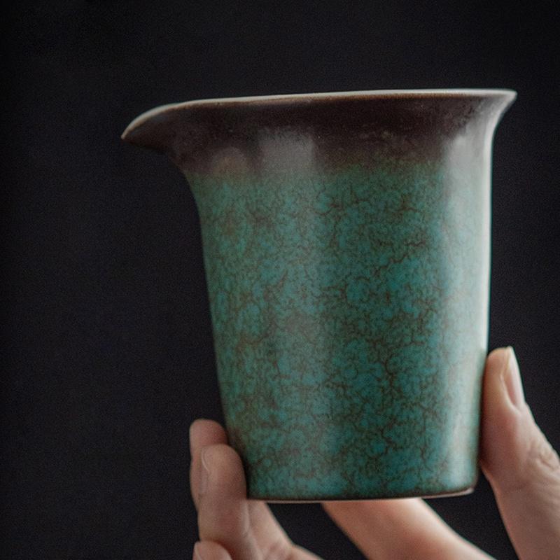 170ml Ceramic Fair Cup Simple Tea Sea Japanese Style Tea Divider Kiln Change Even Cup