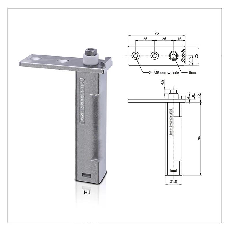 NEW SALE Refrigerator Door Hinge Spring Hinge Refrigerator Hinges Automatic Door Pivot Hinge Stainless Steel Door Hinges